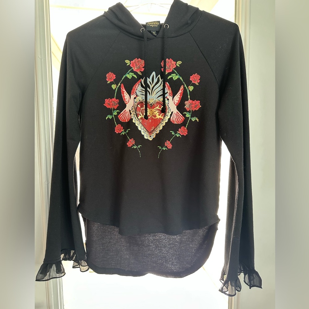 Disney Snow White “Fairest” Graphic Hoodie, Size Medium